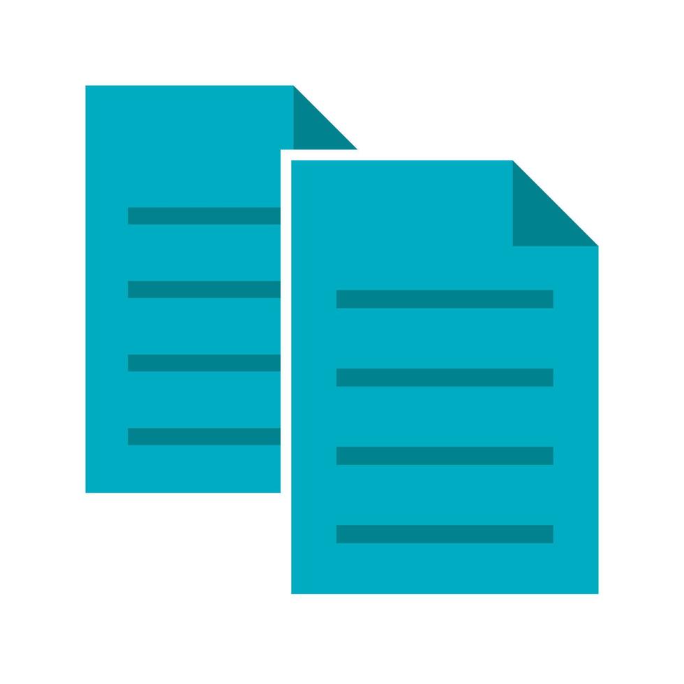 Paste Flat Multicolor Icon vector
