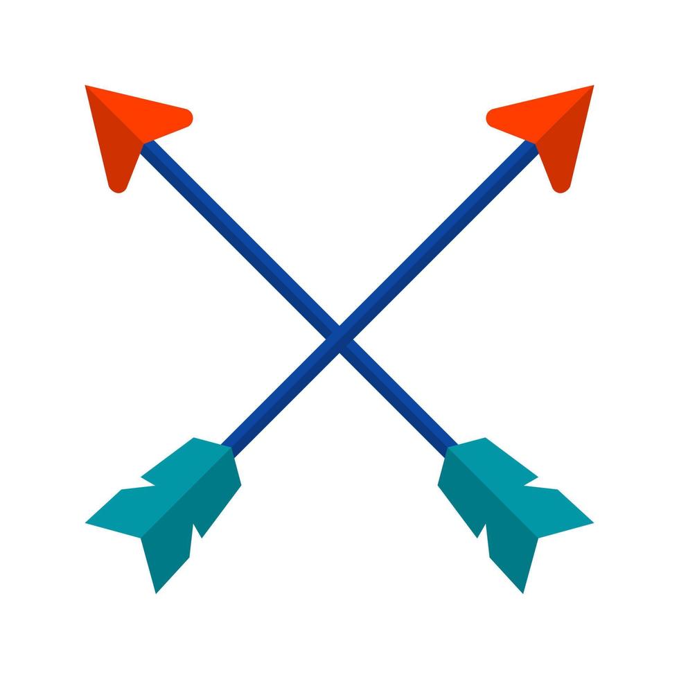 Arrows Flat Multicolor Icon 8170791 Vector Art at Vecteezy