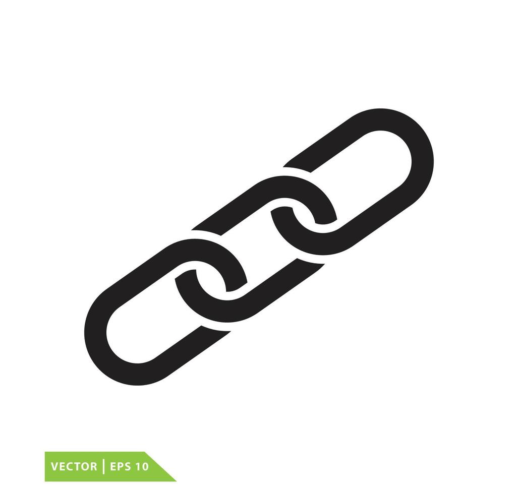 Chain icon vector logo design template