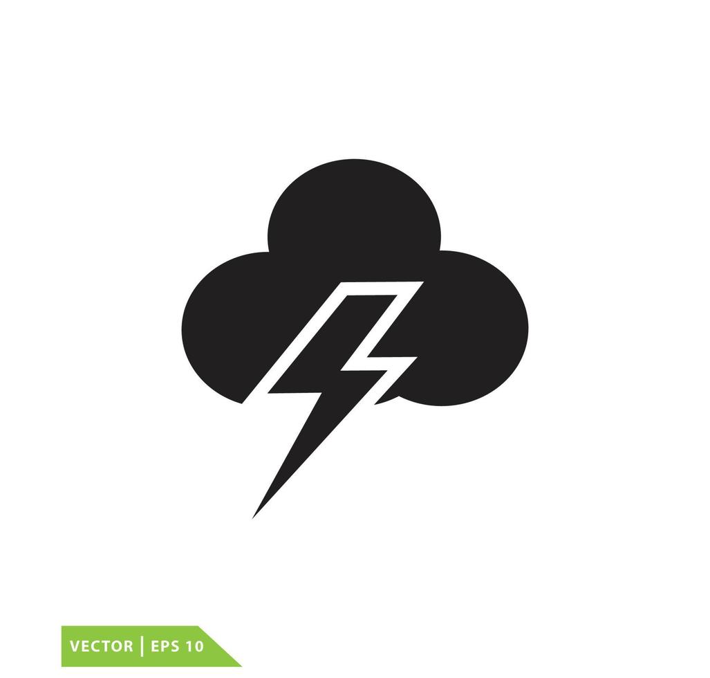 Cloud icon vector logo design template