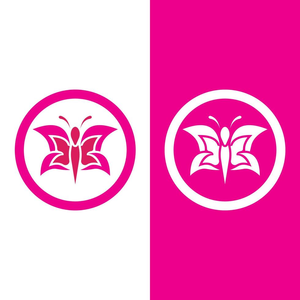 Beauty Butterfly icon design vector