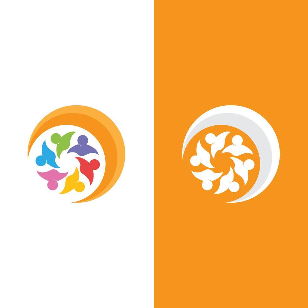 Community, network and social icon vector