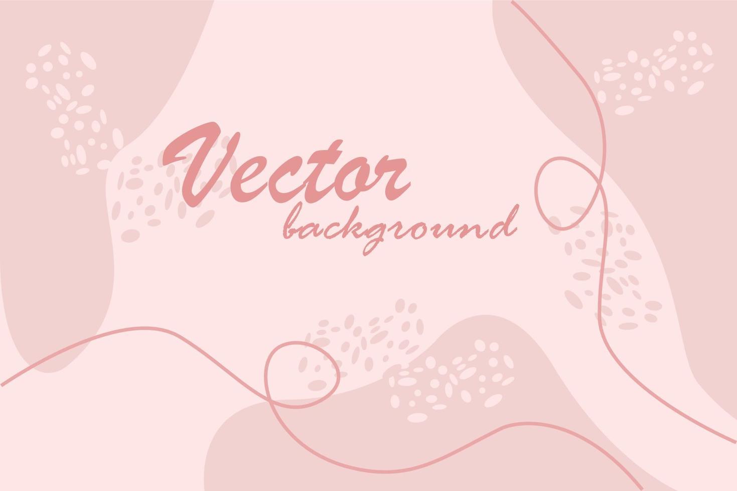 Color Pink Soft Background Landscape banner with gradient color. Design with liquid shape vector