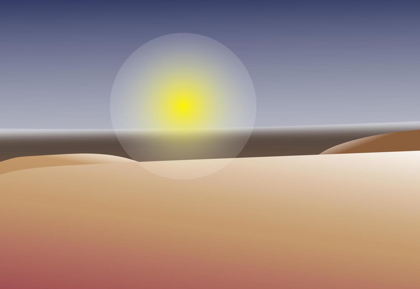 fondo desierto naturaleza ilustración vacaciones vector