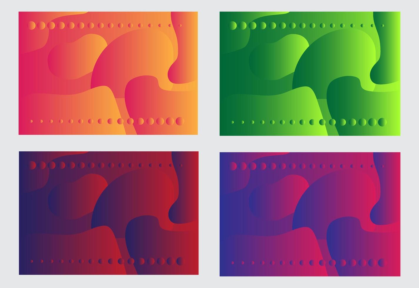 Background Abstrak Gradient Geometric Set Modern vector