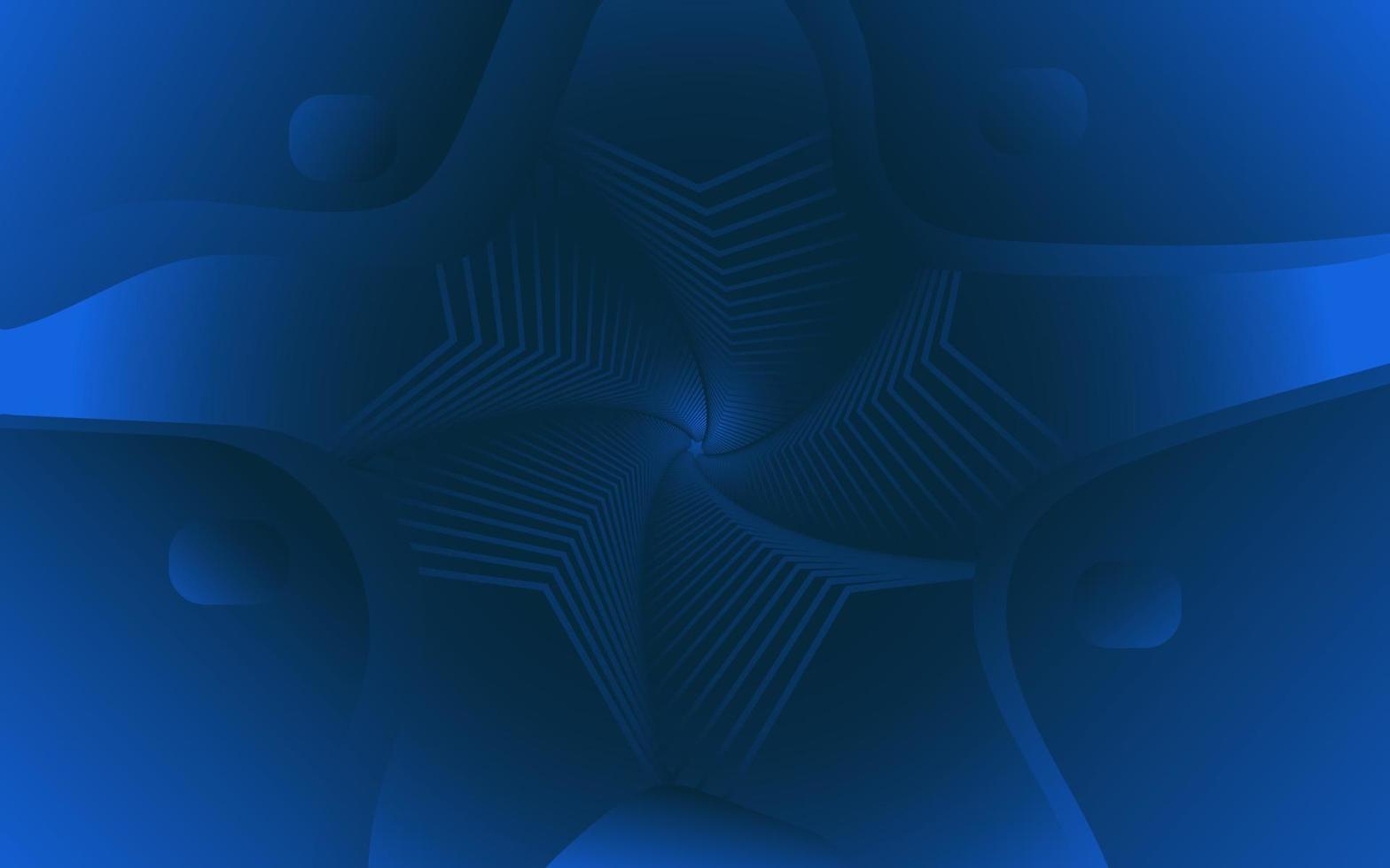 Background Geometric Star Blue Navy vector