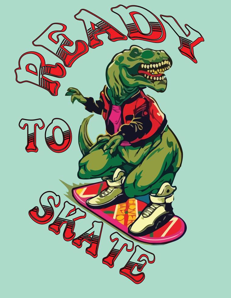 Ready to Skate vector