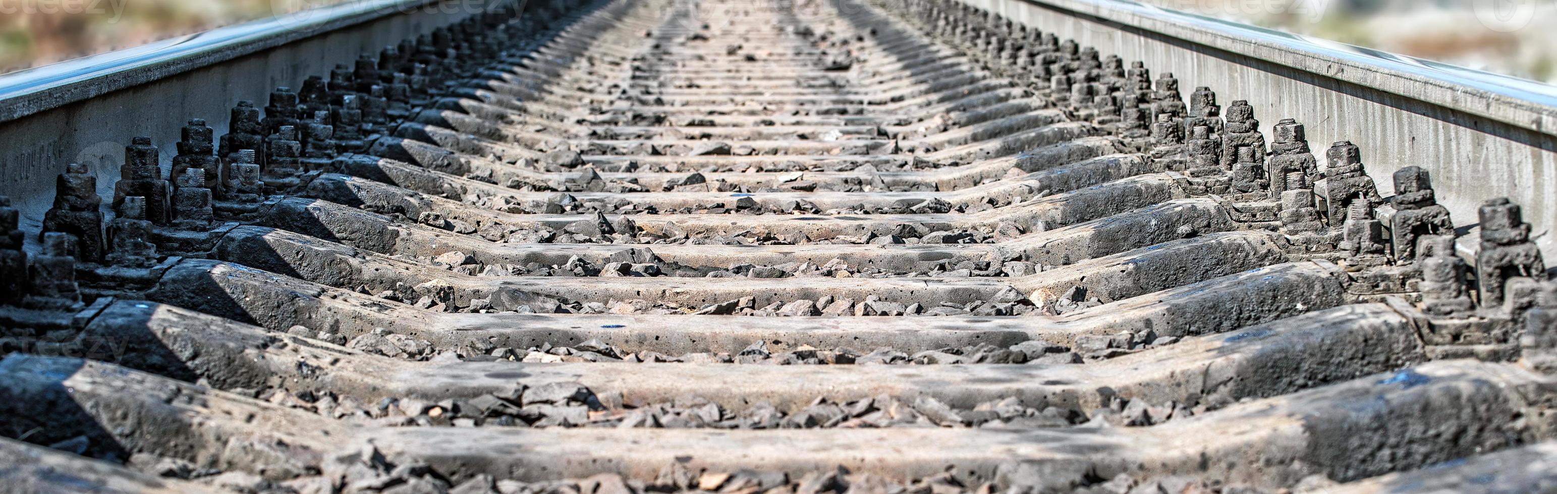 Railway Track background photo