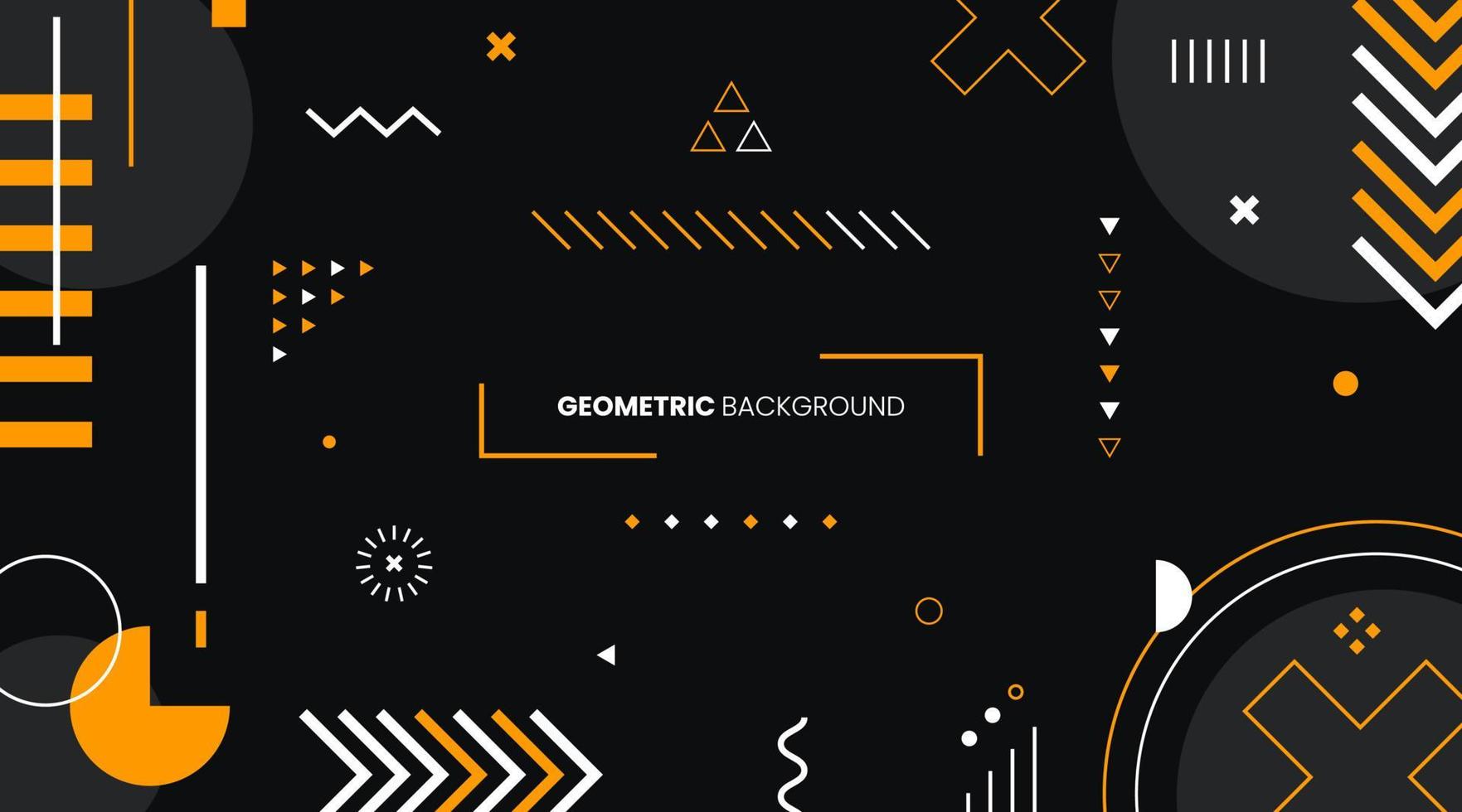 Abstract Geometric Background vector