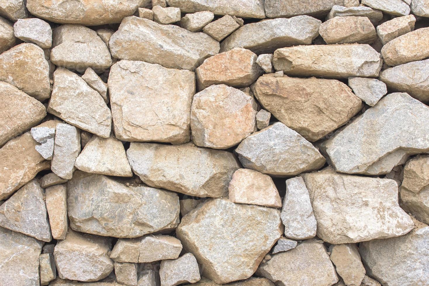 wall of stones photo