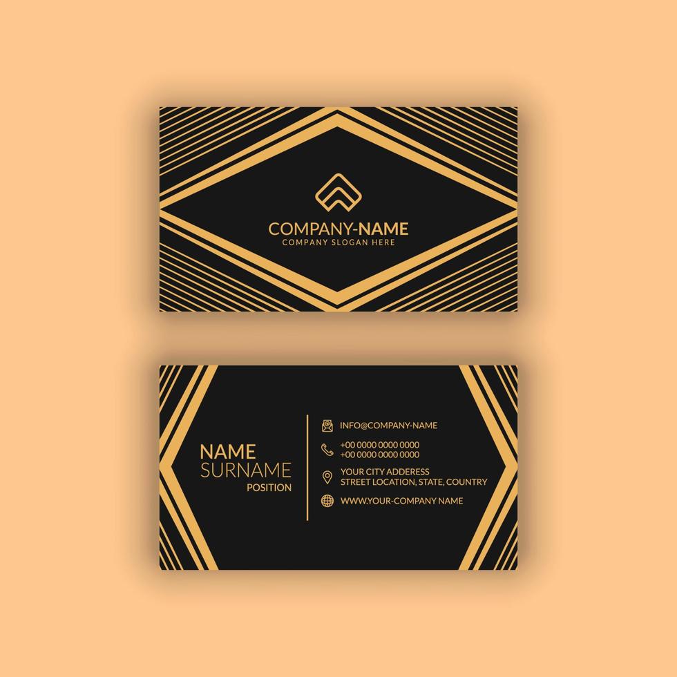 Creative modern Business Card vector