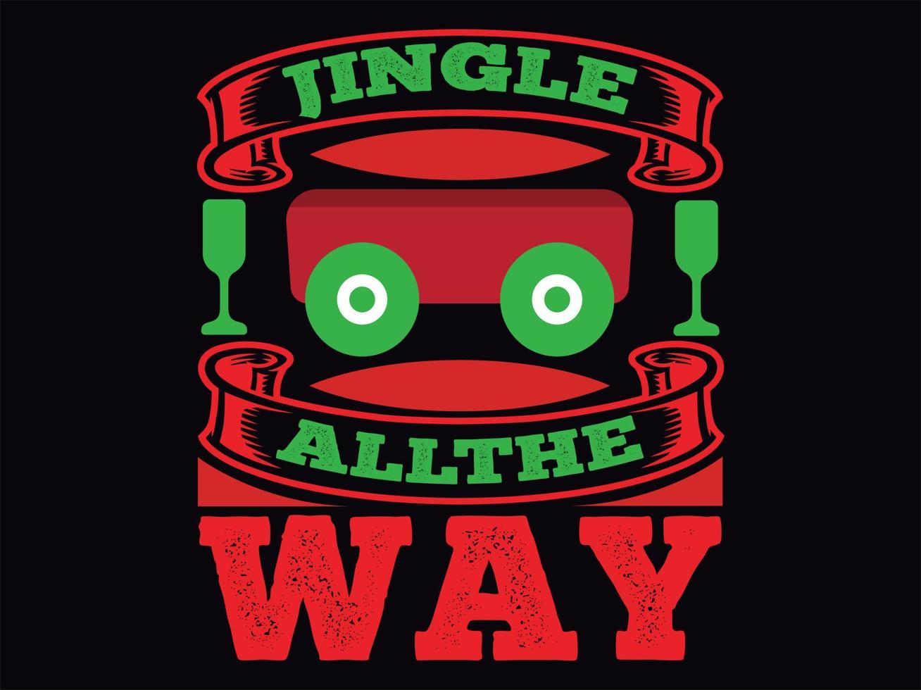 Christmas t-shirt design vector