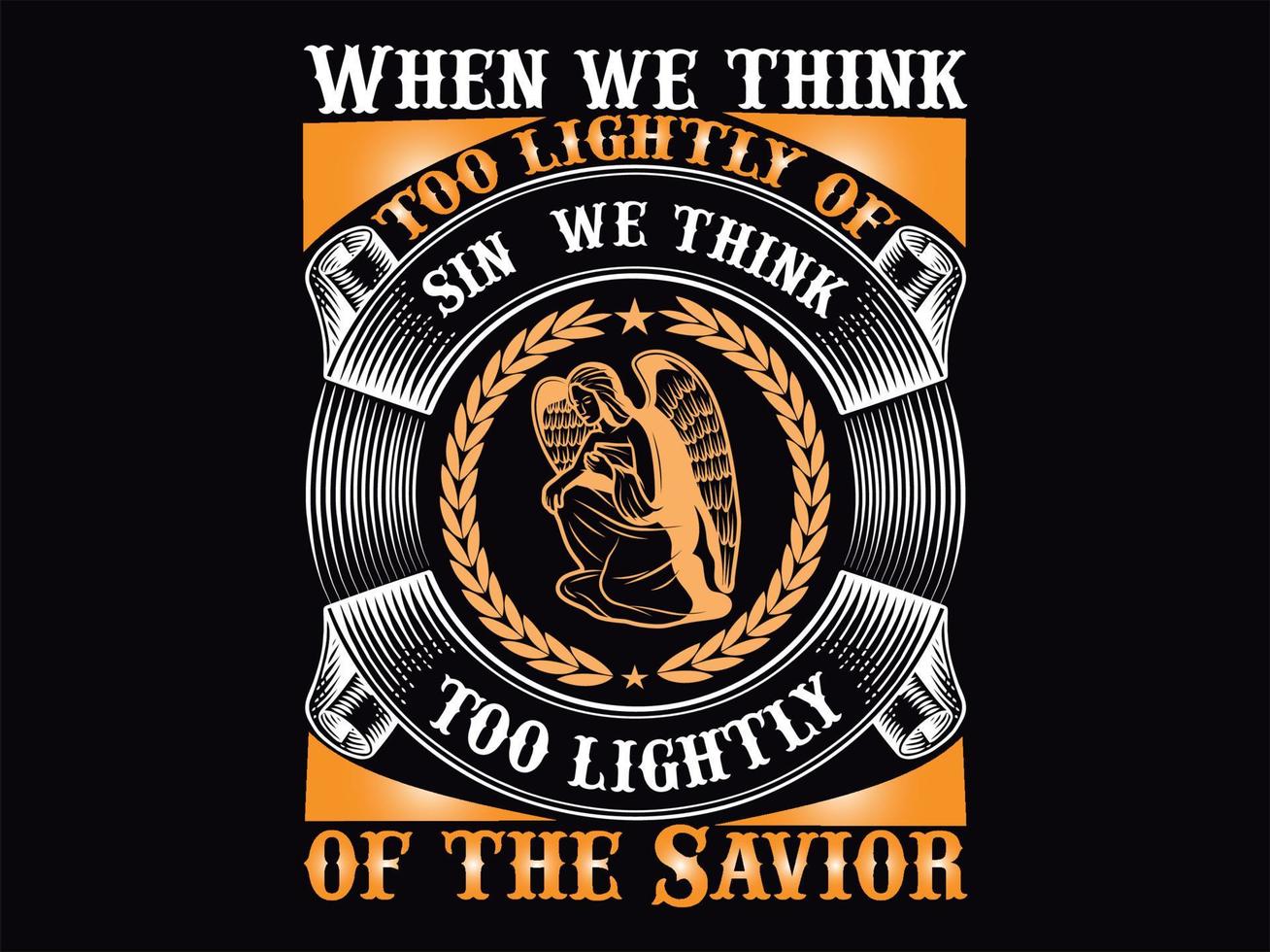 Christian  t-shirt design vector