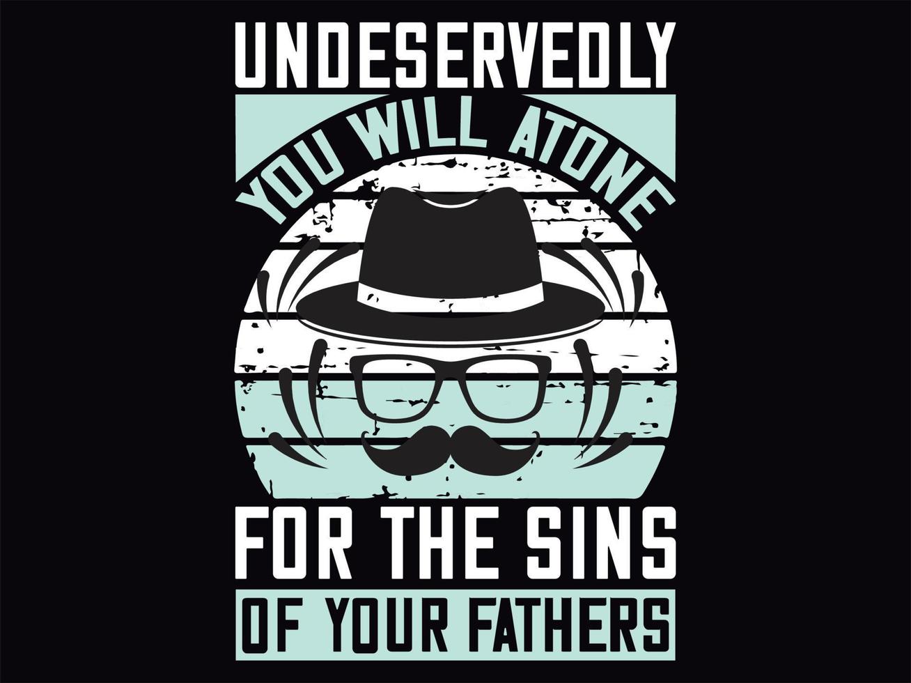 Dad t-shirt design vector file