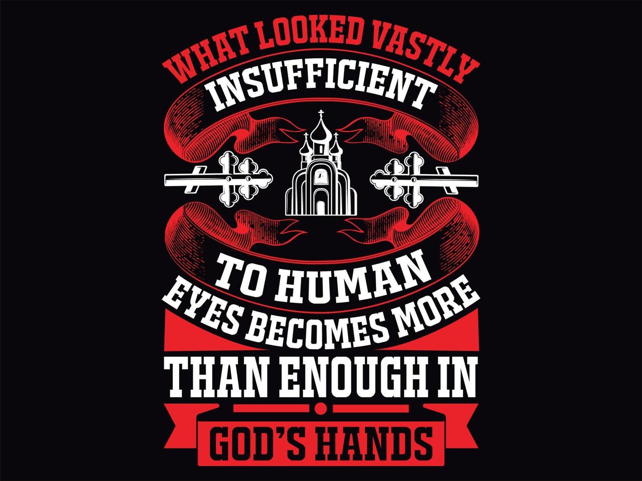 Christian  t-shirt design vector
