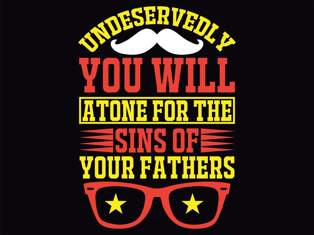 Dad t-shirt design vector file