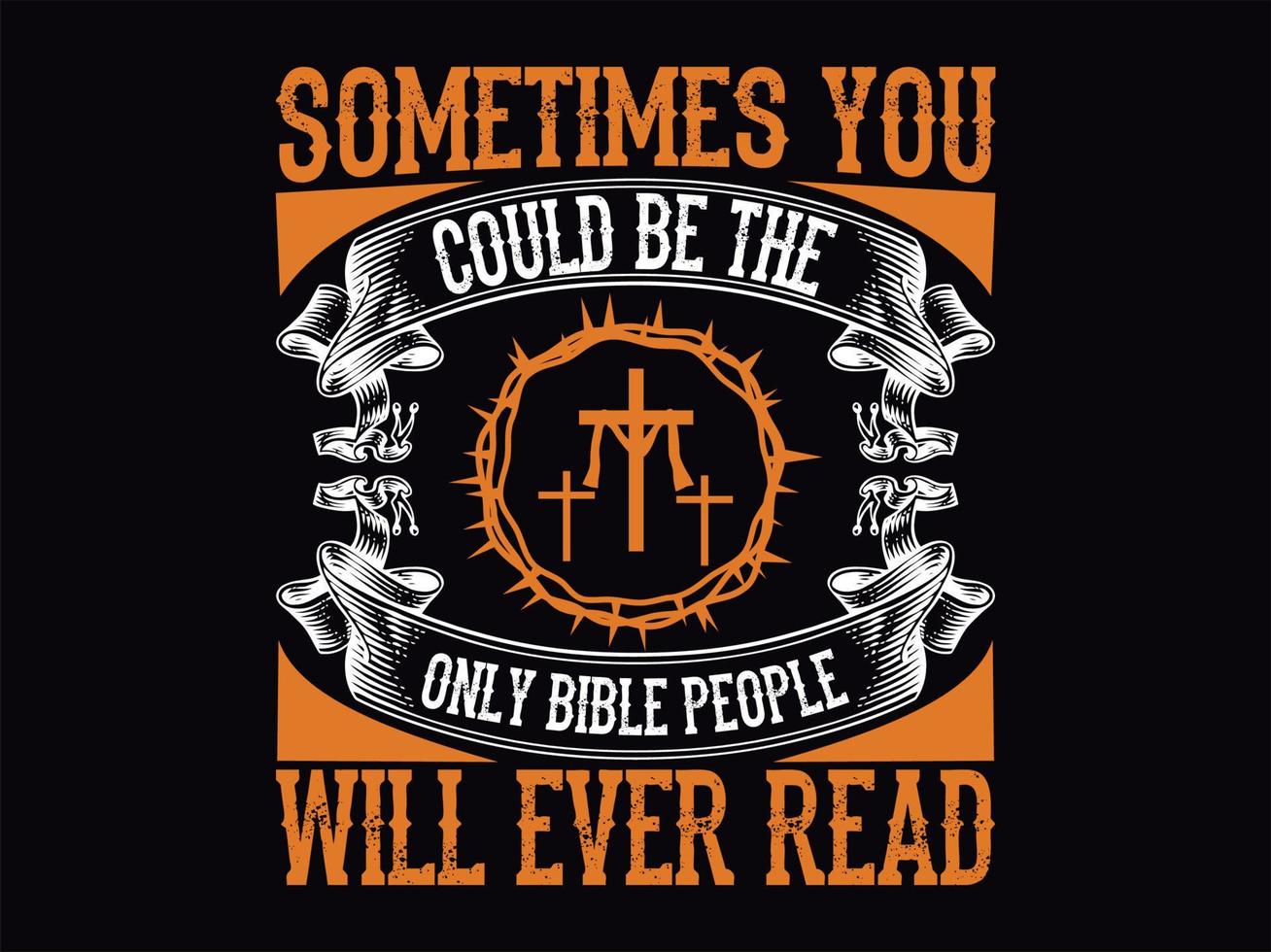 Christian  t-shirt design vector