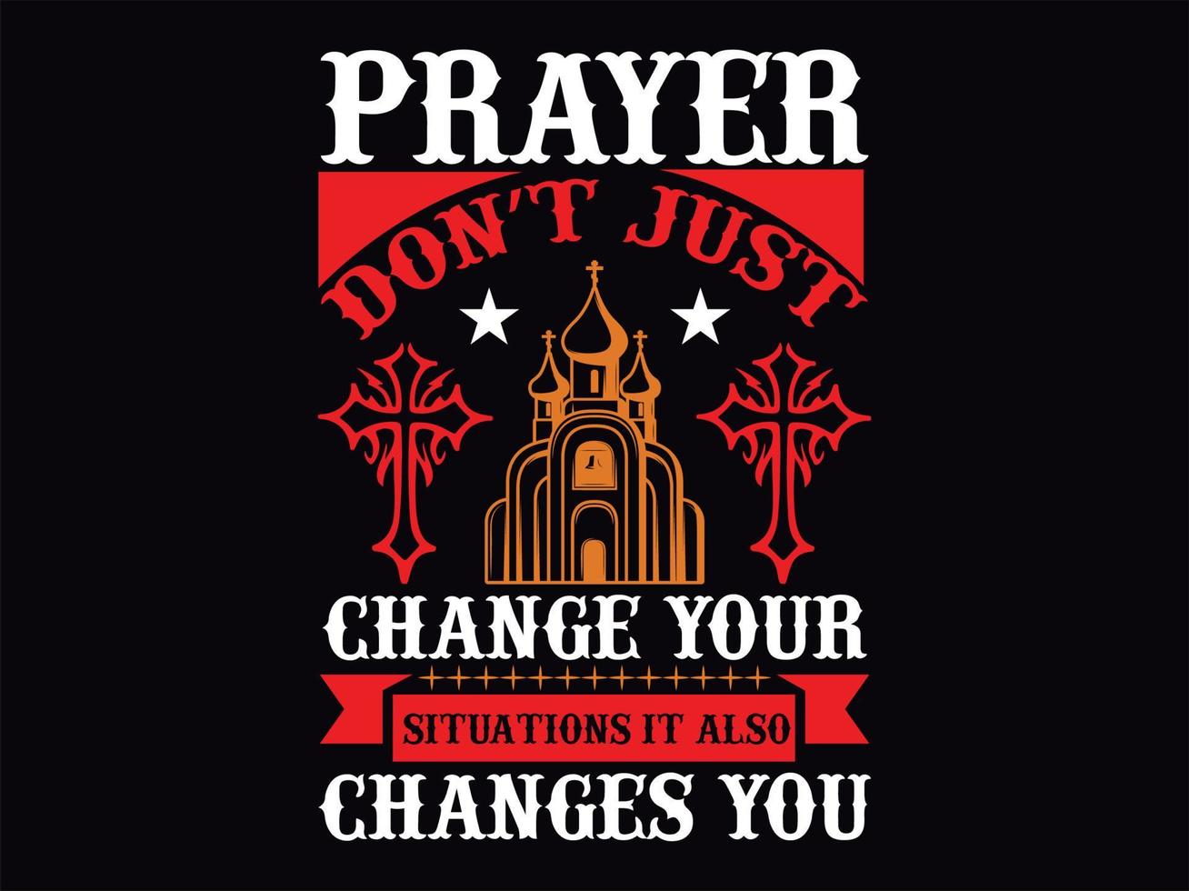 diseño de camiseta cristiana vector