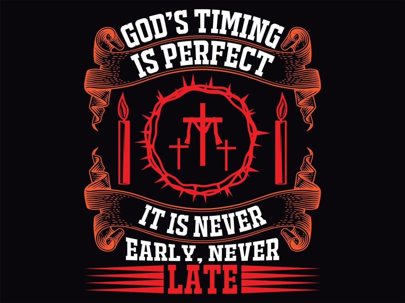 Christian  t-shirt design vector