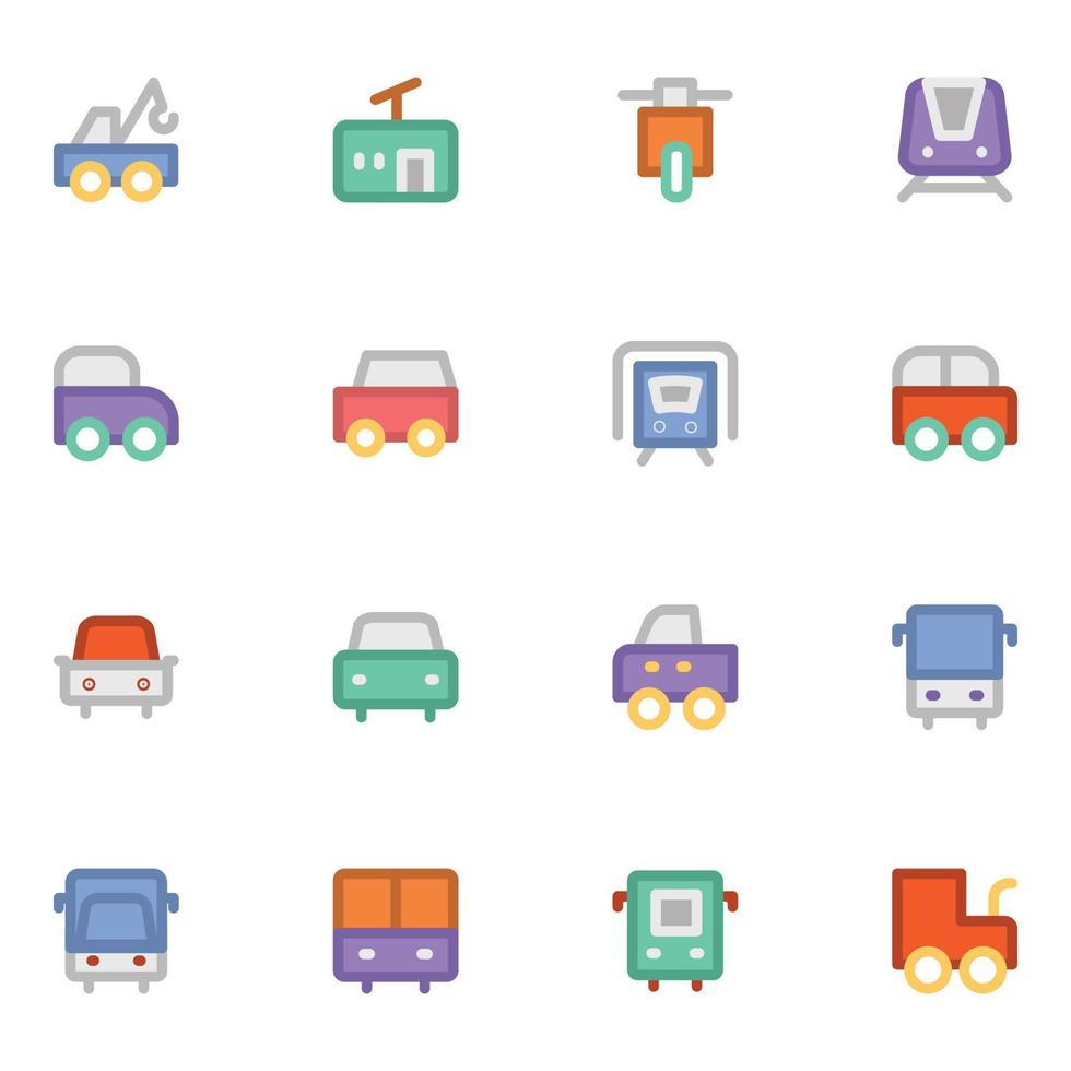 Trendy Chairlift Concepts vector