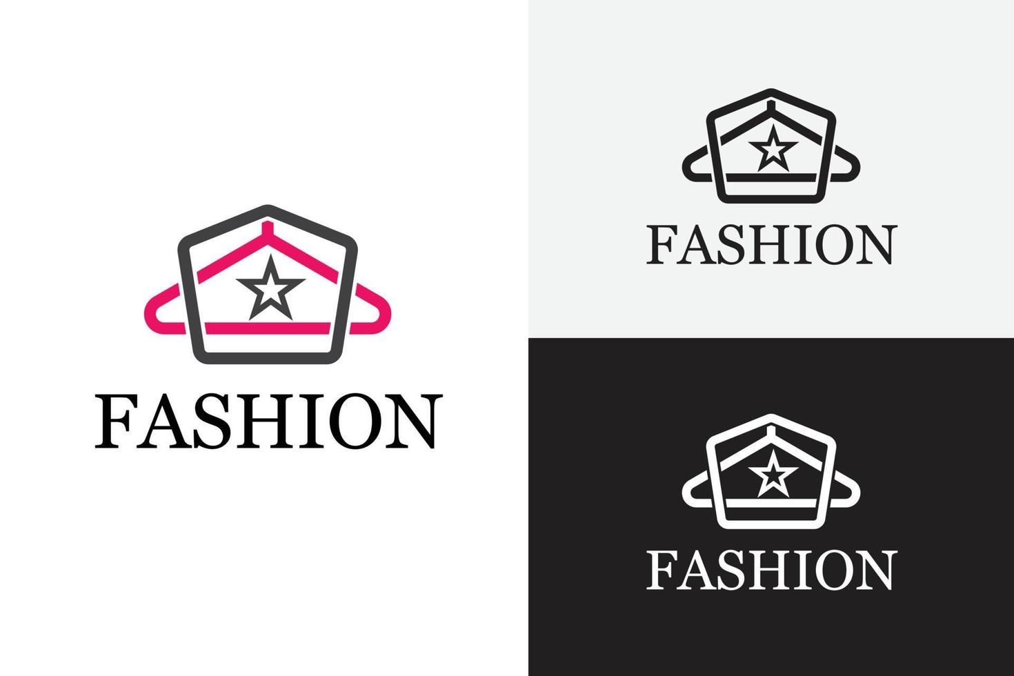 plantilla de diseño de logotipo de moda vector