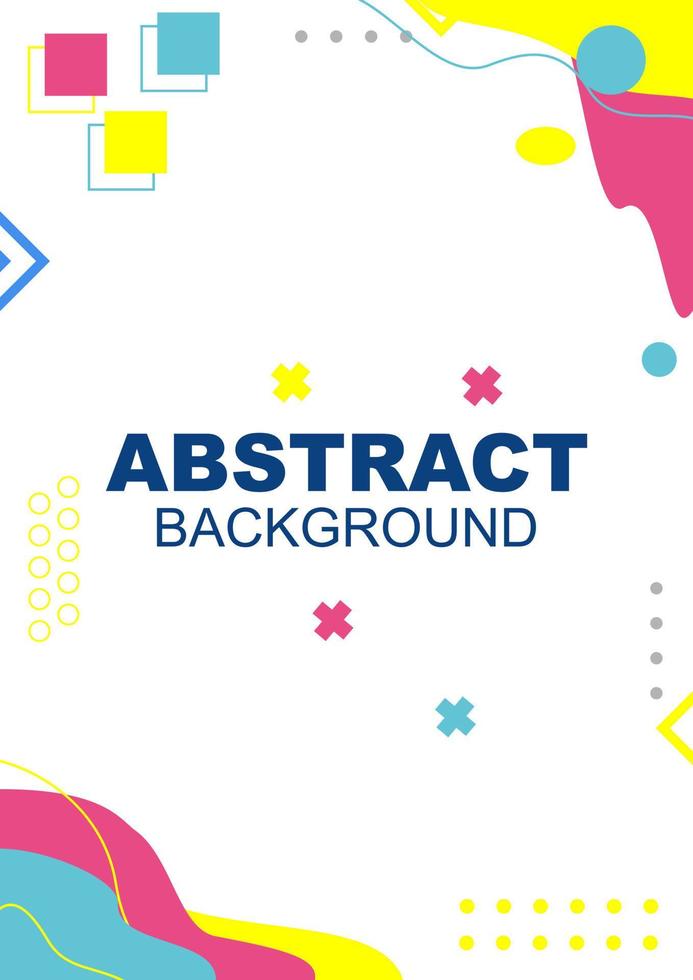 Abstract red blue white background vector image