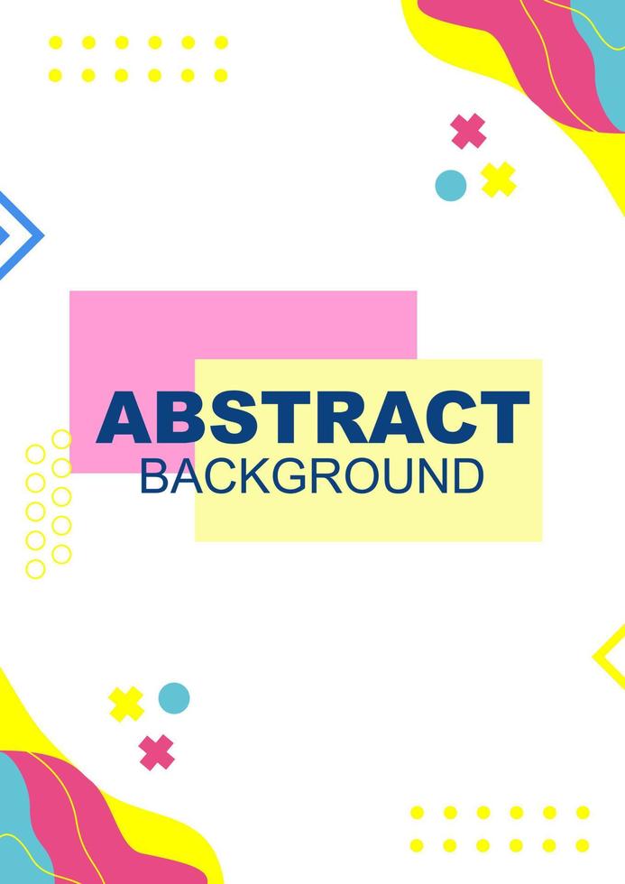 Abstract red blue white background vector image