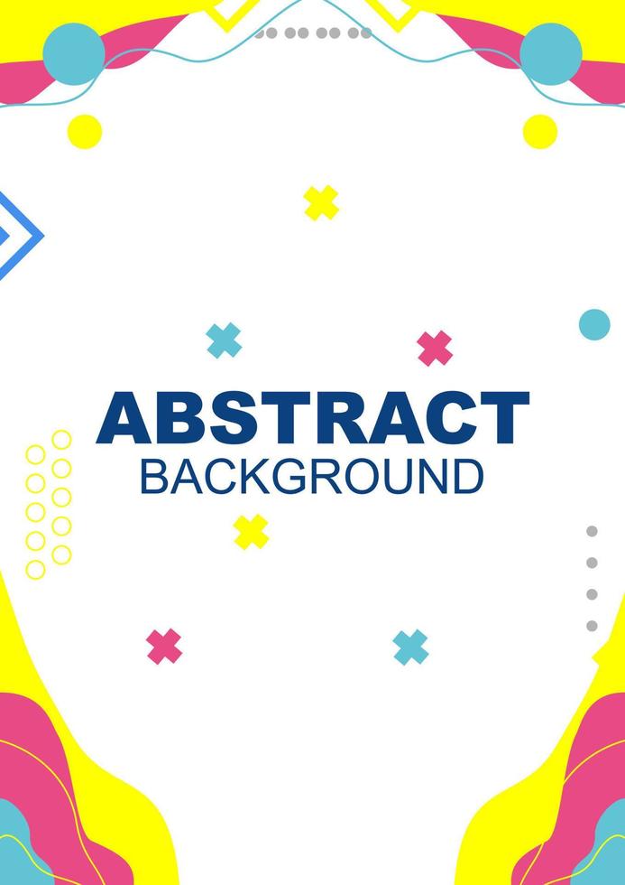 Abstract red blue white background vector image