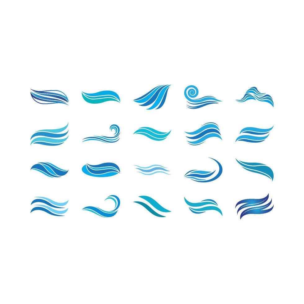 Wave beach vector illustration design