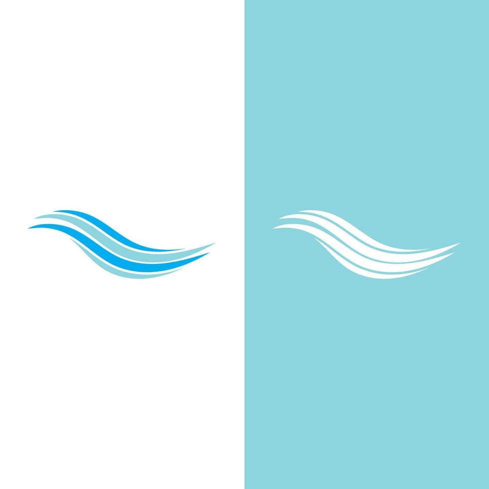 Wave beach vector illustration design