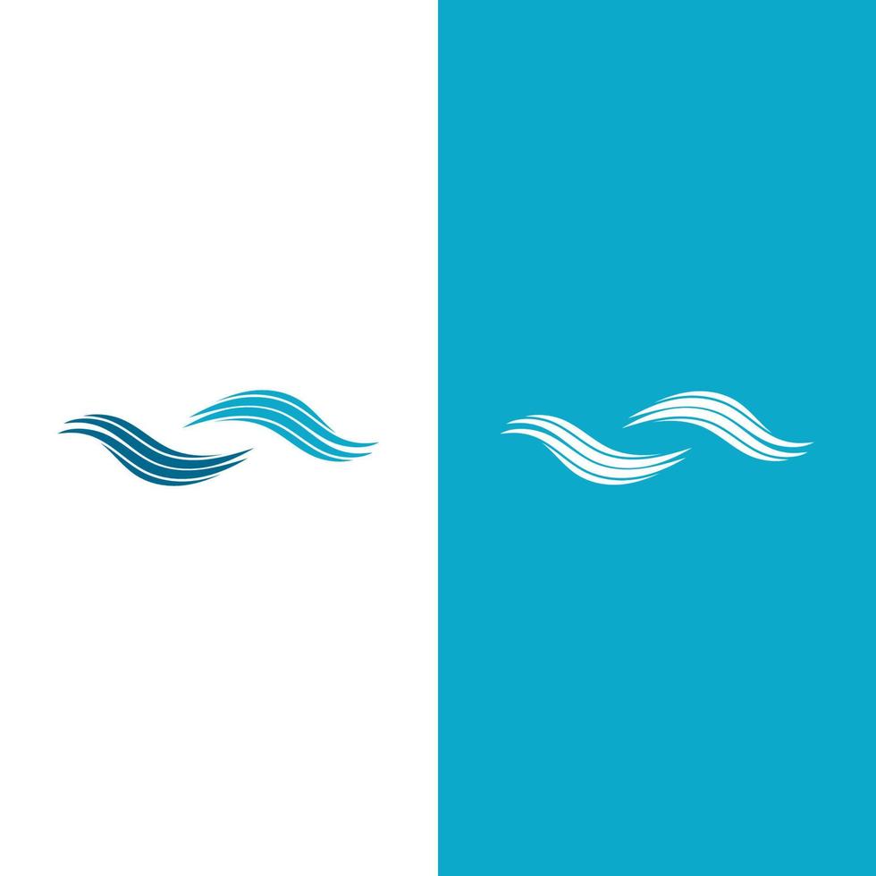 Wave beach vector illustration design