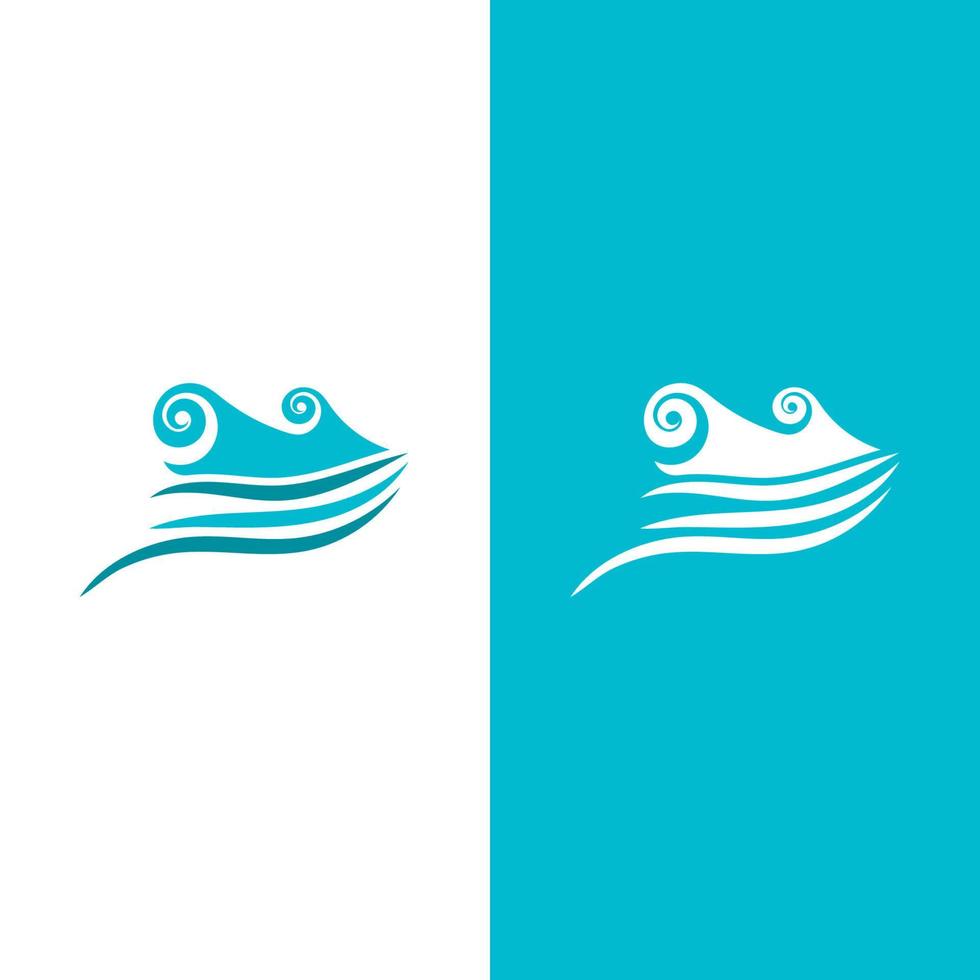 Wave beach vector illustration design