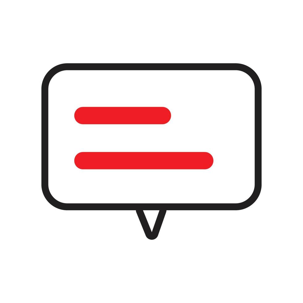 dialog icon illustration. vector design that is very suitable for use in websites, apps.