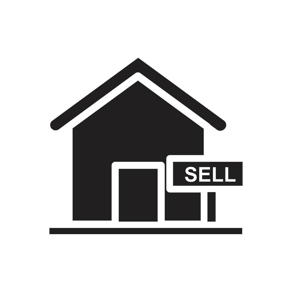 residential, real estate solid style icon. vector designs that are suitable for websites, applications, apps.
