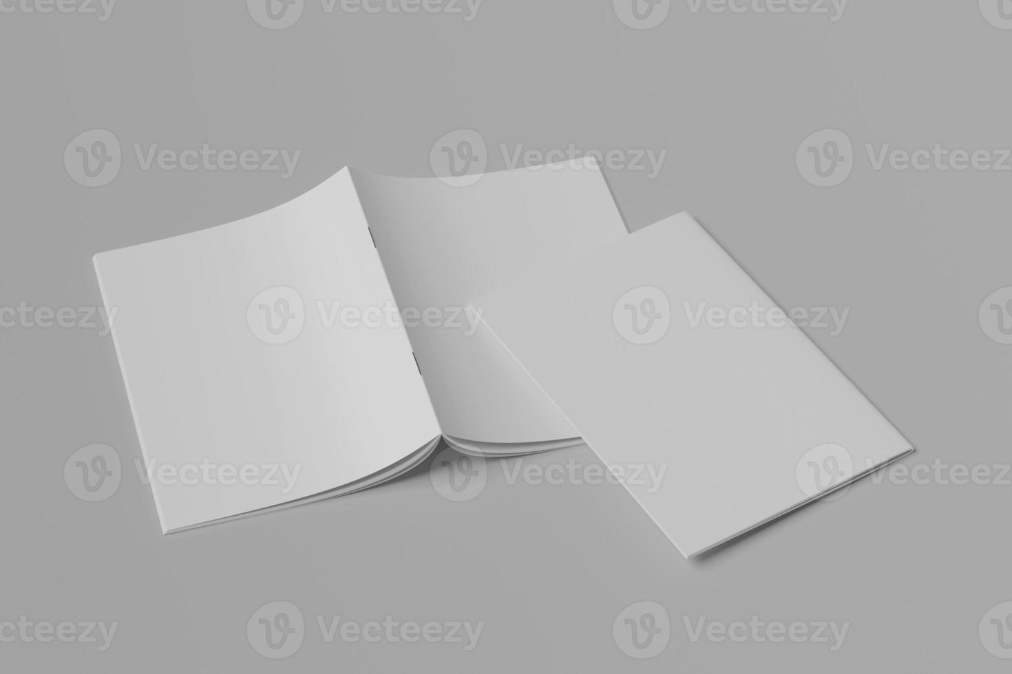 A4 MAGAZINE KATALOG BLANK MOCKUPS photo
