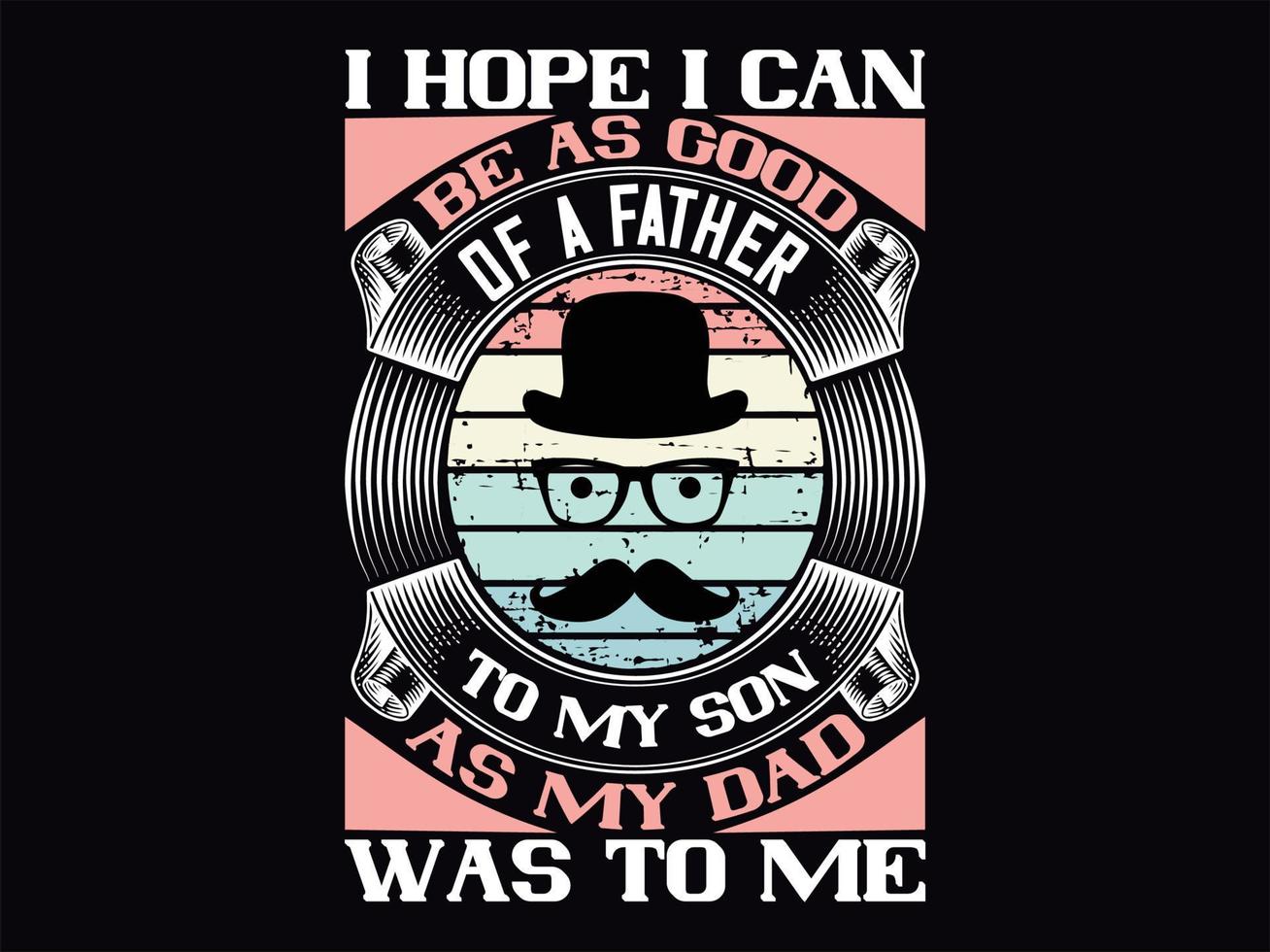 Dad t-shirt design vector file