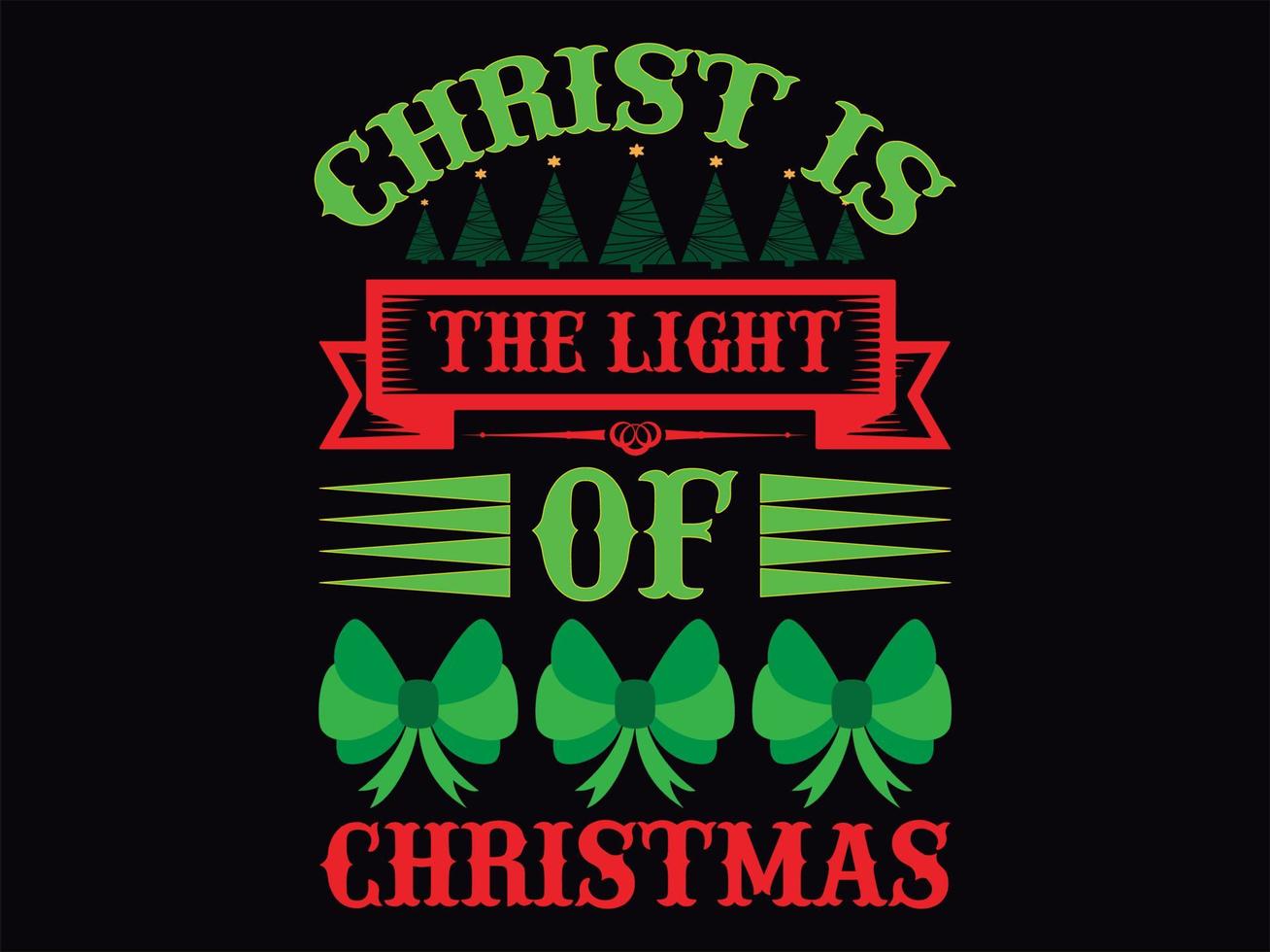 Christmas t-shirt design vector