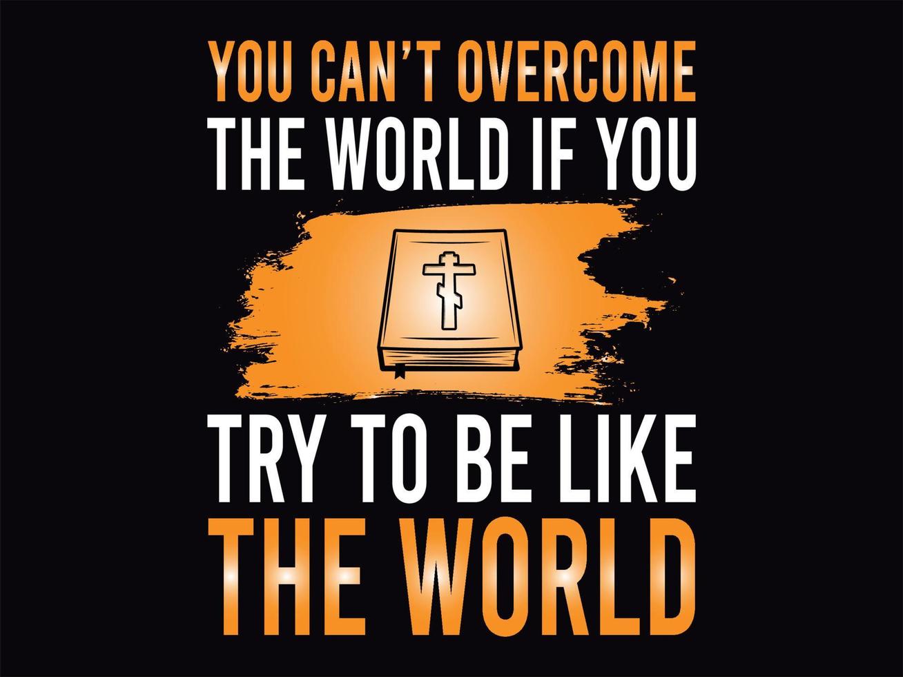 Christian  t-shirt design vector