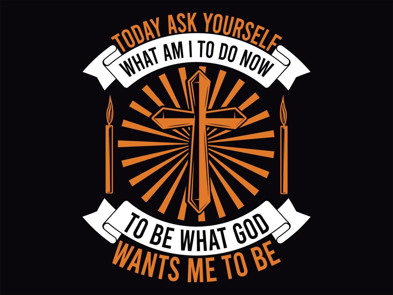 Christian  t-shirt design vector