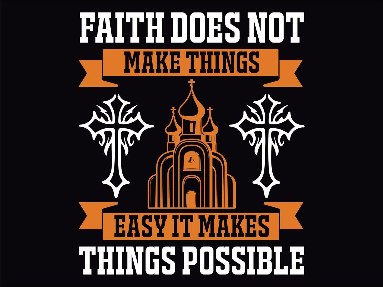 Christian  t-shirt design vector