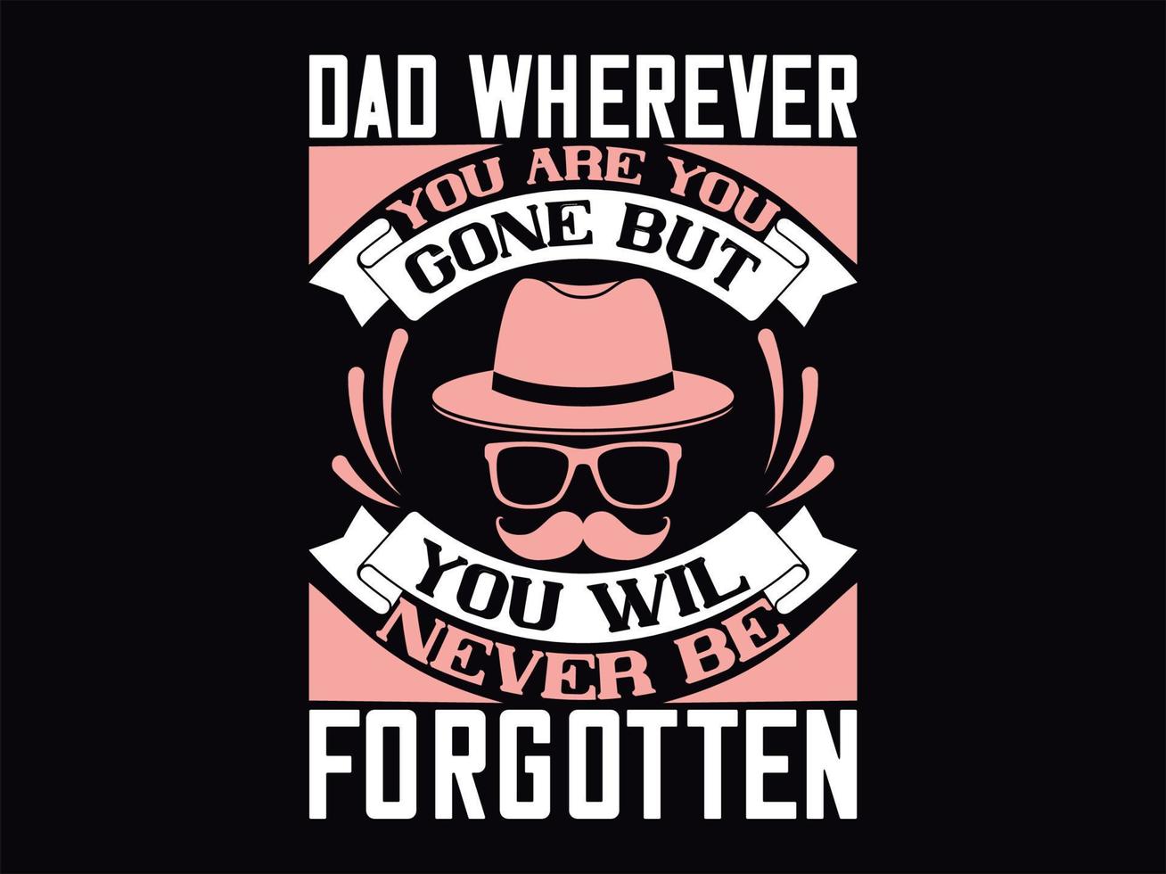 Dad t-shirt design vector file