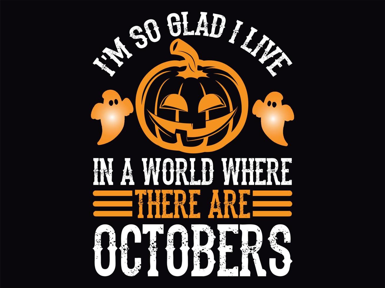 Halloween t-shirt design file vector