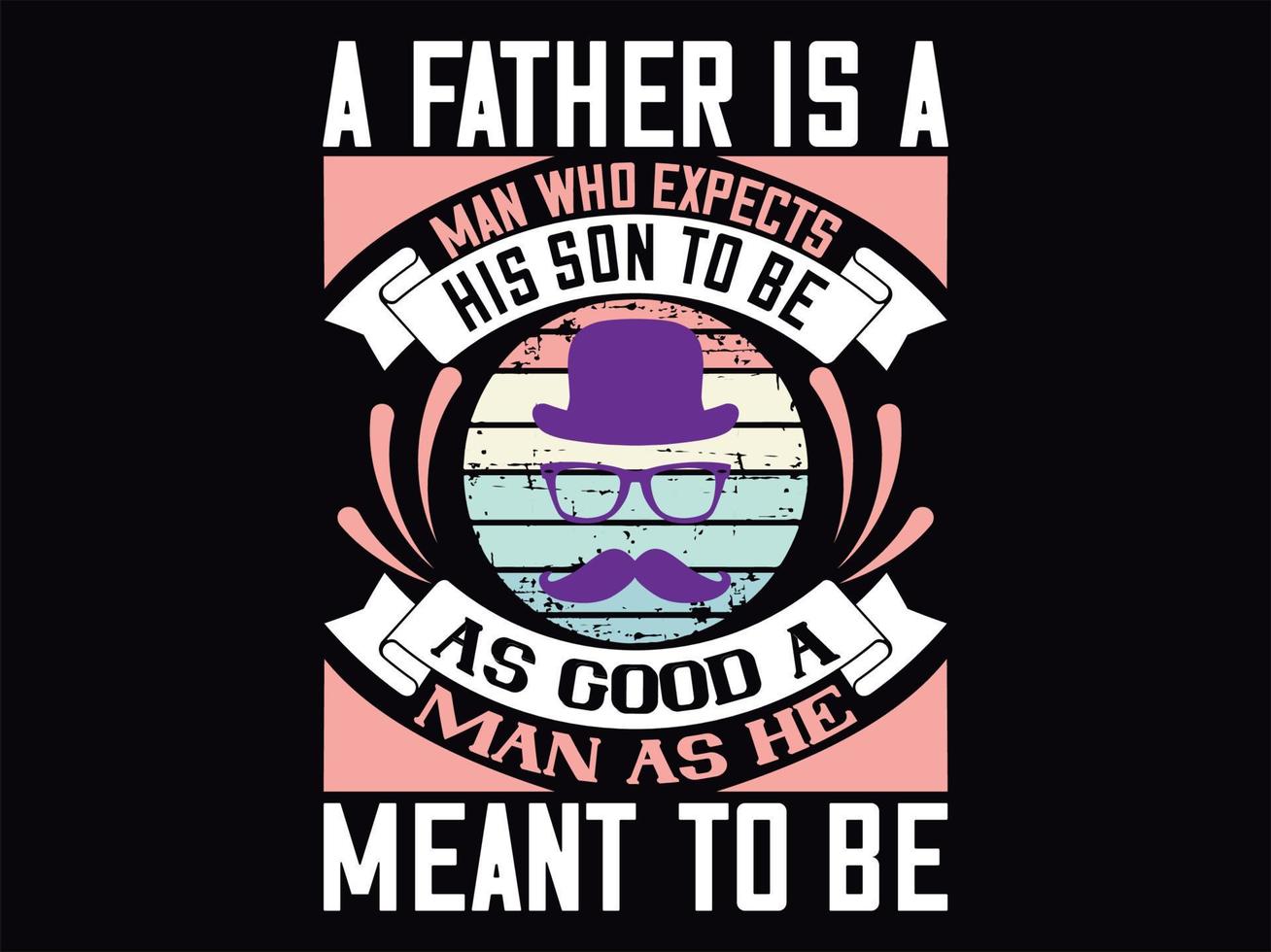 Dad t-shirt design vector file