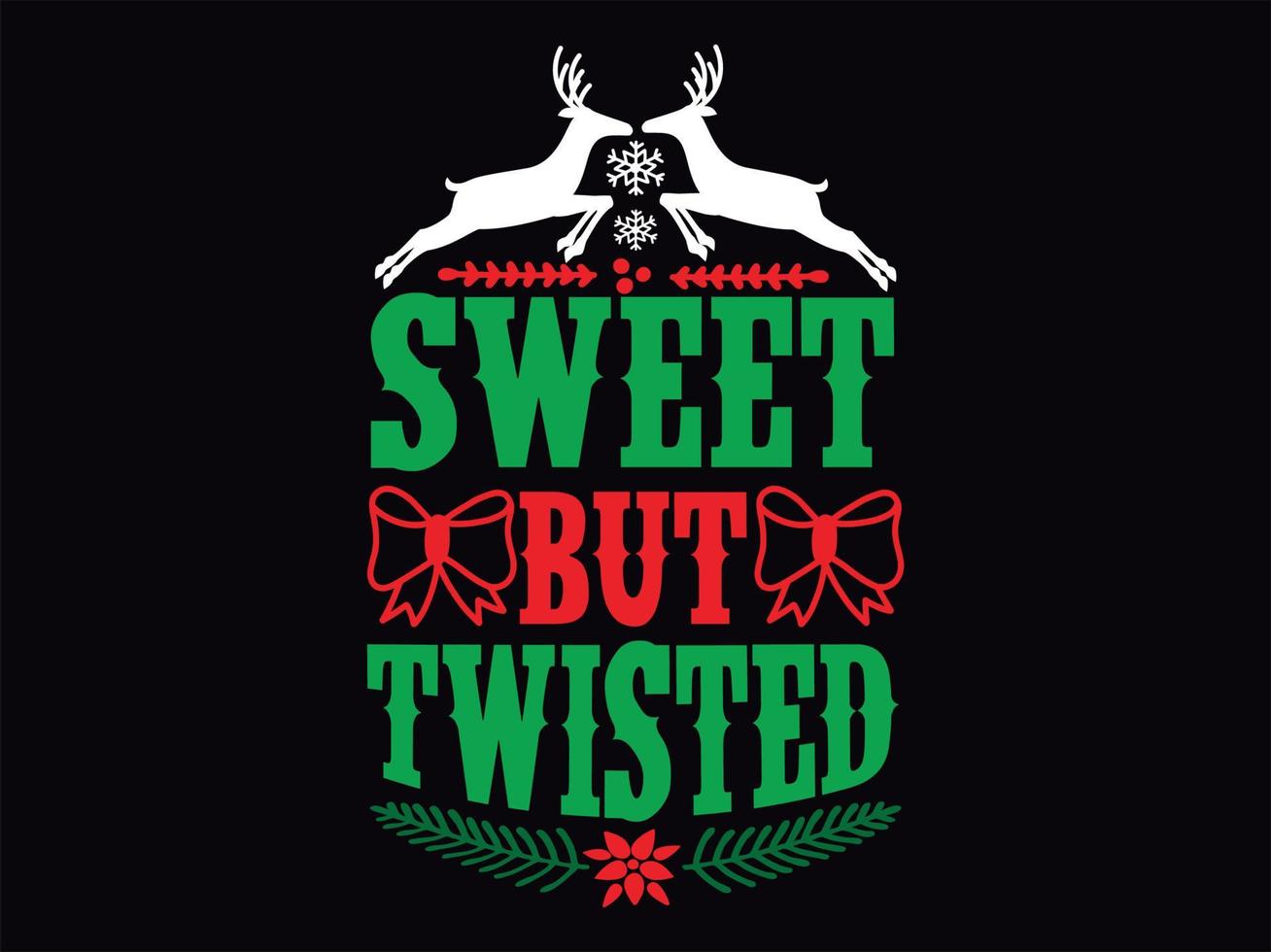 Christmas t-shirt design vector