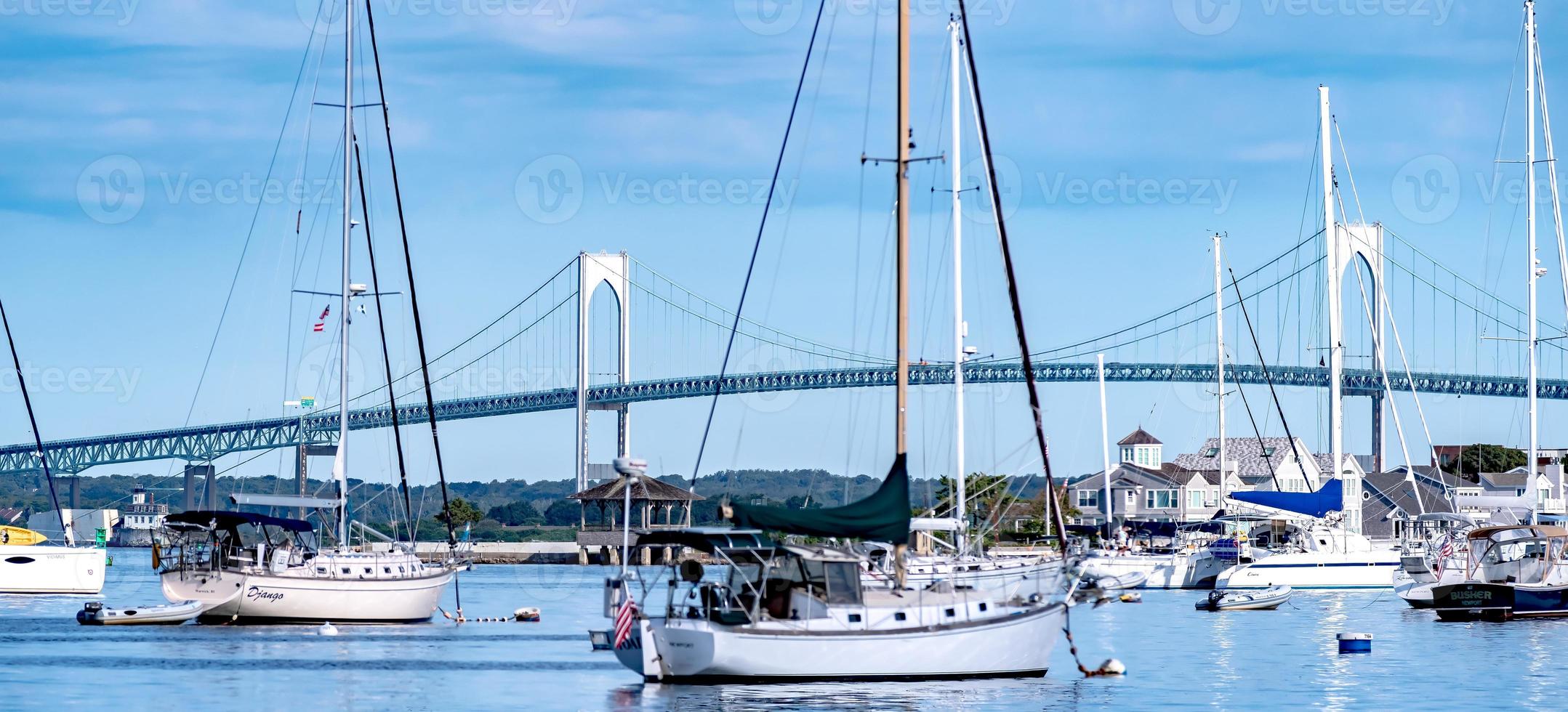 newport rhode island scenic views at harbour photo