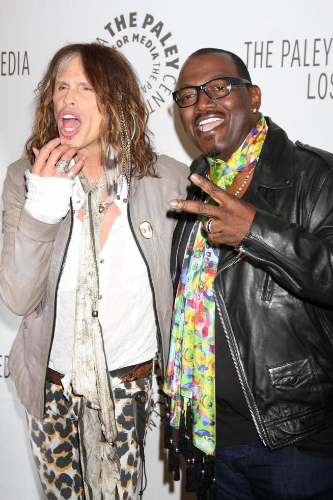 LOS ANGELES  MAR 14 - Steven Tyler, Randy Jackson arriving at the American Idol PaleyFest 2011 at Saban Theatre on March 14, 2011 in Beverly Hills, CA photo