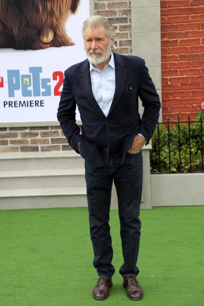 LOS ANGELES - JUN 2  Harrison Ford at the  The Secret Life of Pets 2  Premiere at the Village Theater on June 2, 2019 in Westwood, CA photo