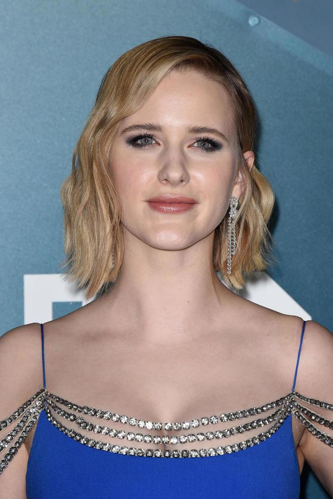 los angeles 19 de enero - rachel brosnahan en los 26 premios del gremio de actores de pantalla en el auditorio shrine el 19 de enero de 2020 en los angeles, ca foto