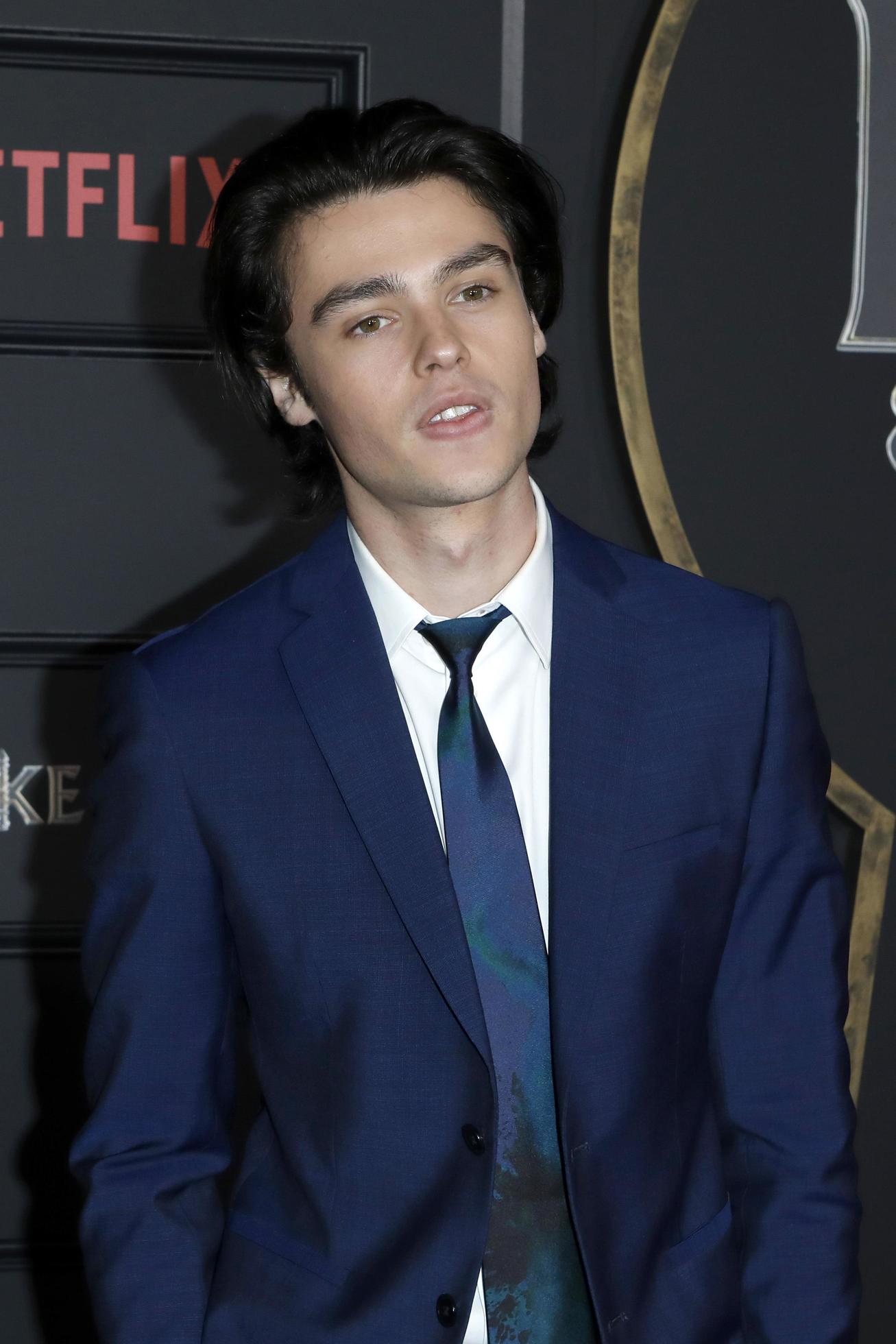 LOS ANGELES FEB 5 Felix Mallard at the Locke and Key Series Premiere