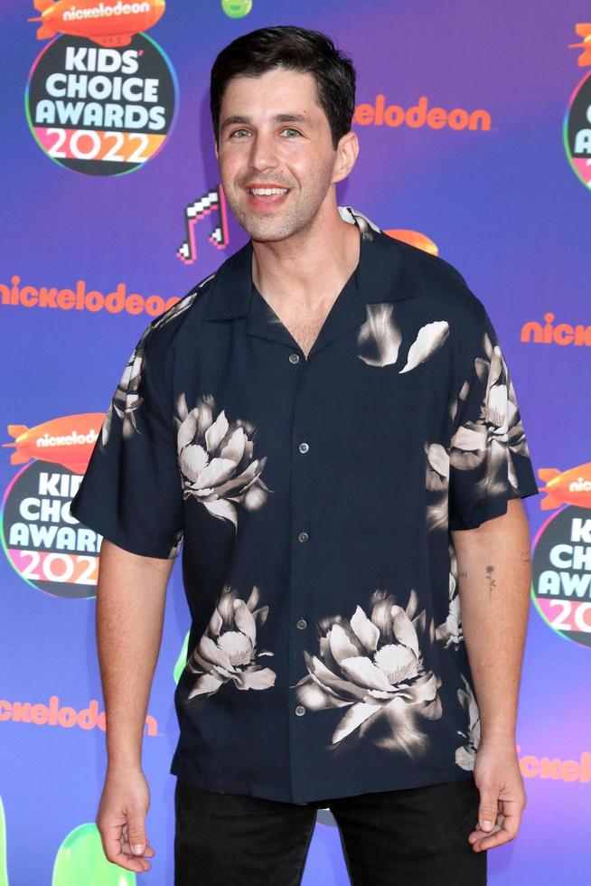 LOS ANGELES APR 9 - Josh Peck at the 2022 Kids Choice Awards at Barker Hanger on April 9, 2022 in Santa Monica, CA photo